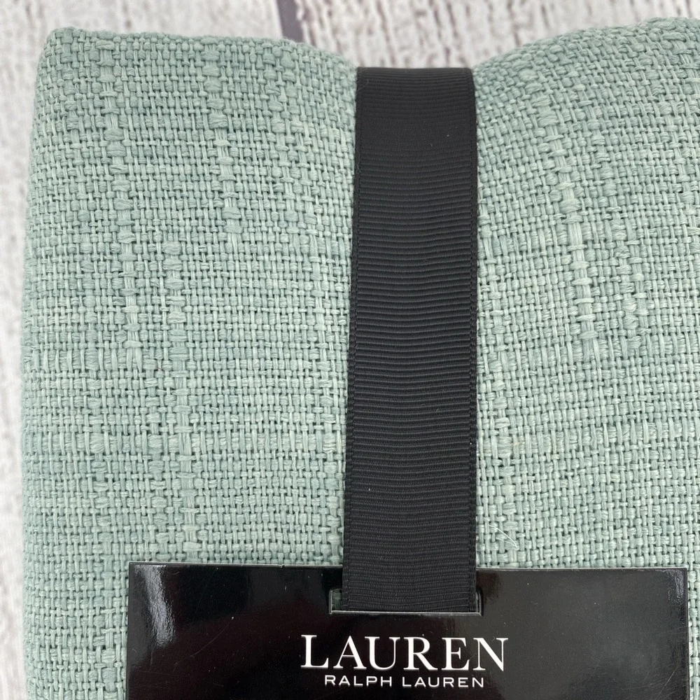 Lauren Ralph Lauren Napkins Sage Green (Set of 4) Holland Dobby Slub Rustic
